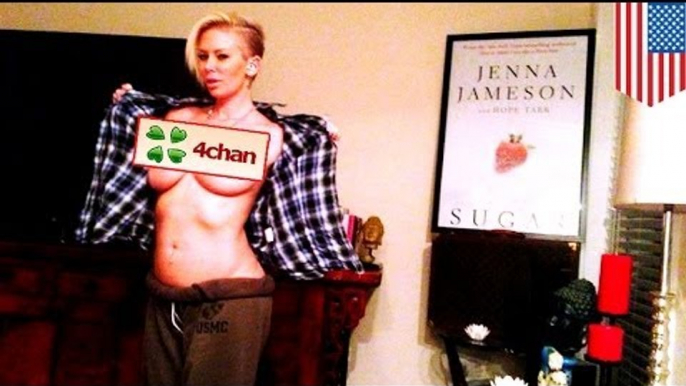 Jenna Jameson flashes breasts for help on 4chan!