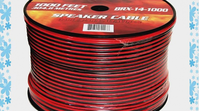 100' Ft 14 Gauge Premium Home/Car Speaker Wire Roll