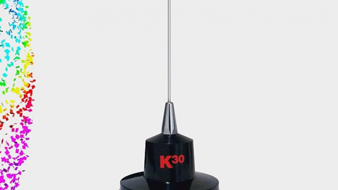 K40 K-30 35 300 Watts Stainless Steel Magnet Mount CB Antenna