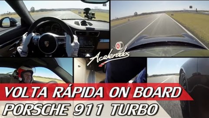 PORSCHE 911 TURBO - VOLTA RÁPIDA ON BOARD #13 COM RUBENS BARRICHELLO | ACELERADOS