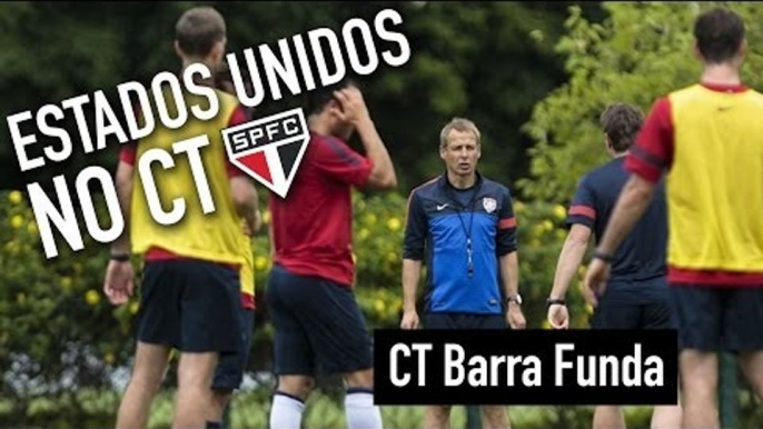 Estados Unidos no CT da Barra Funda - São Paulo FC