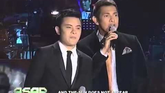 Gary V, Paolo sing 'I' ll Be There/I Will Be Here mashup