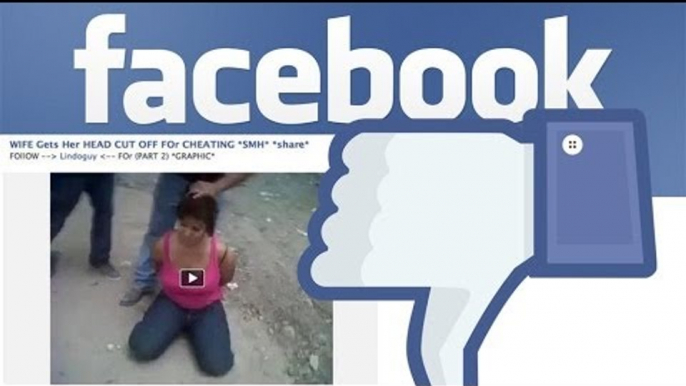 Facebook lifts ban on gory decapitation videos