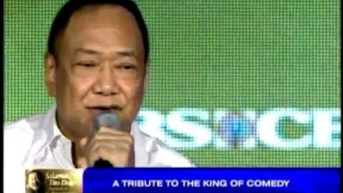 Basil sings 'Lift Up Your Hands' at Dolphy tribute