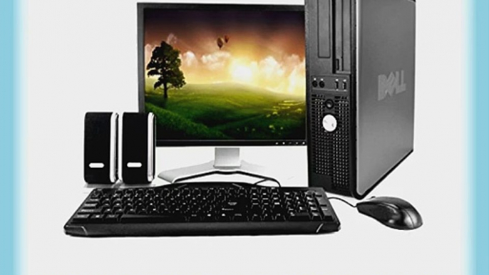 Dell OptiPlex 745 Desktop- 1TB Hard Drive- Windows 7 Professional OS- 19 LCD Monitor Speakers