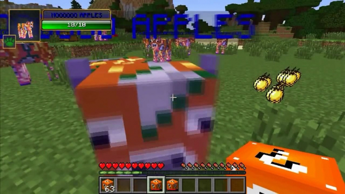 LUCKY BLOCK ORANGE (ORESPAWN + LUCKY BLOCKS!) | Minecraft 1.7.10