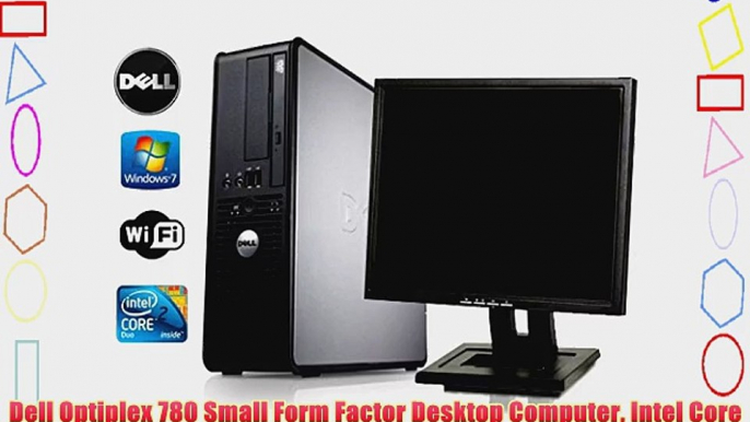 Dell Optiplex 780 Small Form Factor Desktop Computer Intel Core 2 Duo 3.0 Ghz CPU  4GB DDR3