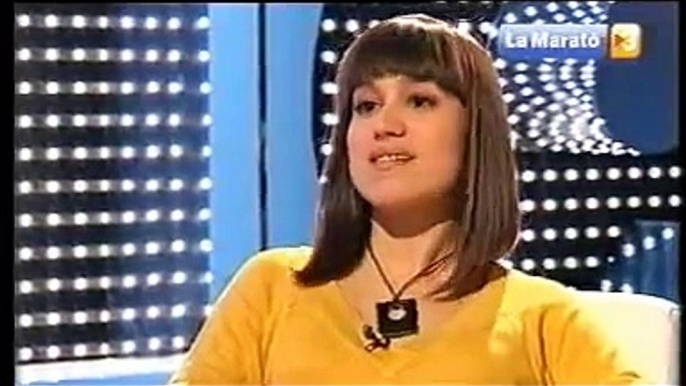 Entrevista a Aroa Sáez, afectada por el trastorno límite de personalidad. Marató TV3 2008