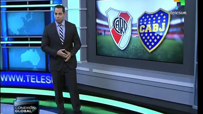 Situación lamentable en partido River Plate-Boca Juniors