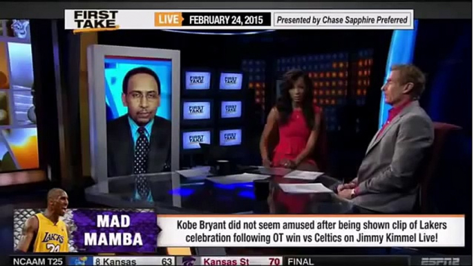 Kobe Bryant Did Not Enjoy Lakers' Celebration After Win vs Celtics - ESPN First Take