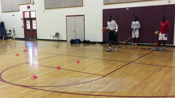 Drills and Skills Basketball Training - Explosive Dribble Moves