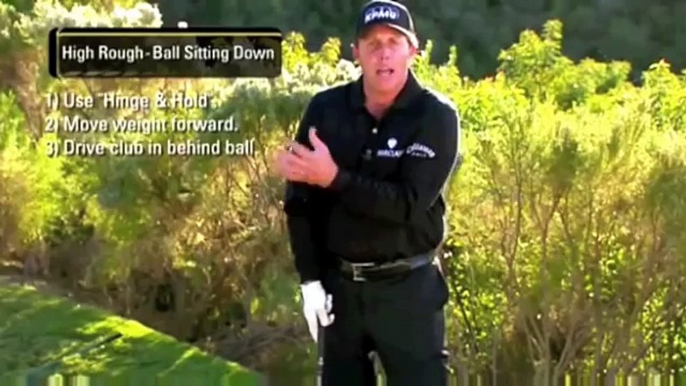 Golf Chipping Tips, Drills And Lessons Video By Phil Mickelson | Swing Tips For Beginers