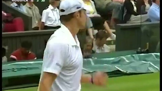 Roger Federer v Andy Roddick Wimbledon 2005 Final