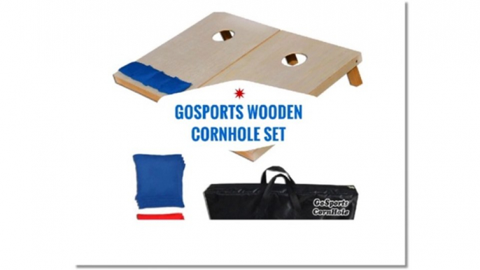 GoSports Wooden CornHole Set review