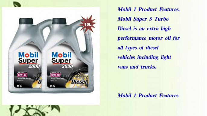 Mobil Super 2000 X1 Diesel 10W 40 Semi Synthetic Diesel