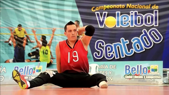 Army team wins the Colombian sitting volleyball championship