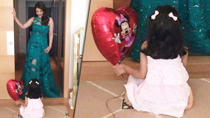 Aaradhya Bachchan Admires Mom Aishwarya