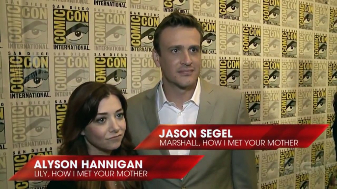 How I Met Your Mother - Jason Segel and Alyson Hannigan - Comic-Con 2013