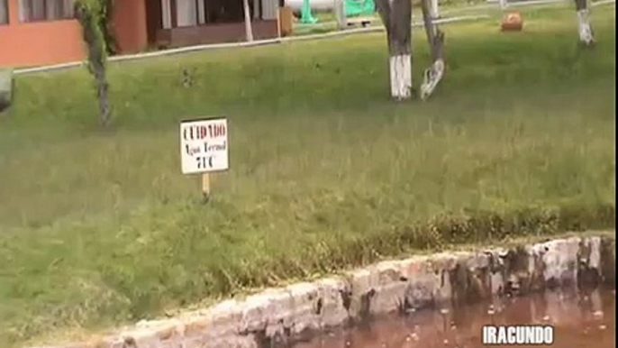 Pozo de aguas termales en Baños del Inca-  Cajamarca