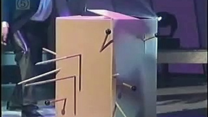 Shahid Malik - Magician, Illusionist - Cardboard Box Illusion - Top 5 in "50 Greatest Magic Tricks"