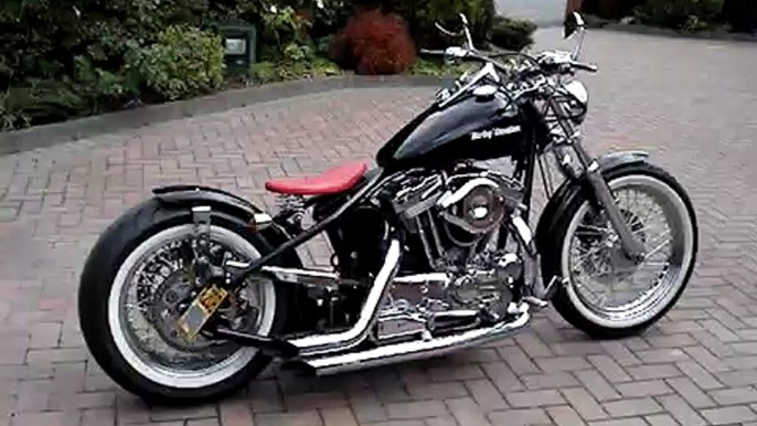 Harley Davidson 1200 sportster bobber chopper UK hard tail (1)