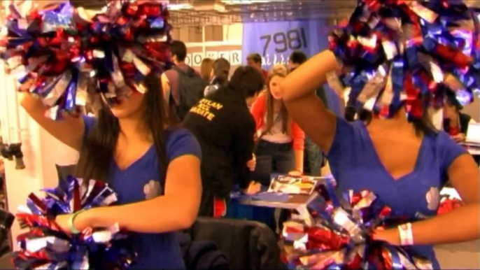 That was Freshers Fair 2012...and this is KCL TV!
