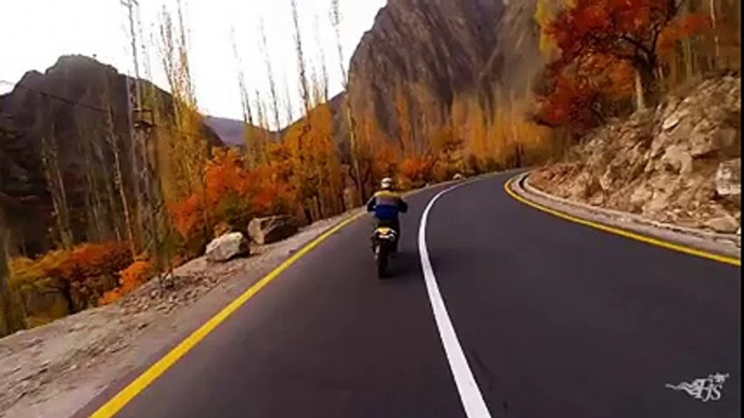 Hunza Bikes Riding