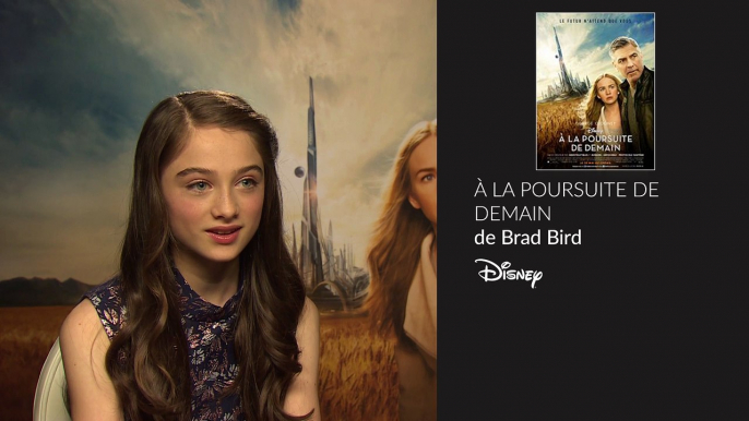 Raffey Cassidy : "George Clooney n'arrêtait pas de me taquiner sur le tournage de Tomorrowland"