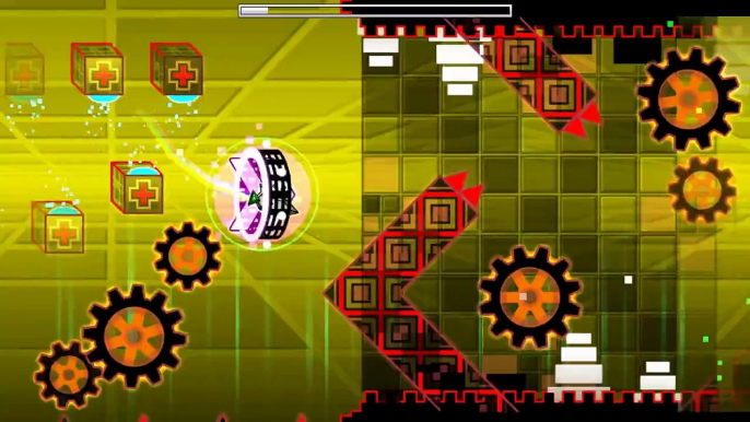 "Geometry Dash" Nine Circles (H3LL Demon)