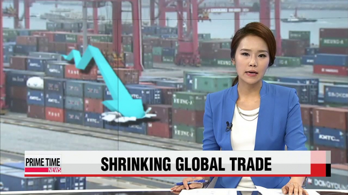 Shrinking global trade affecting Korea's outbound shipments