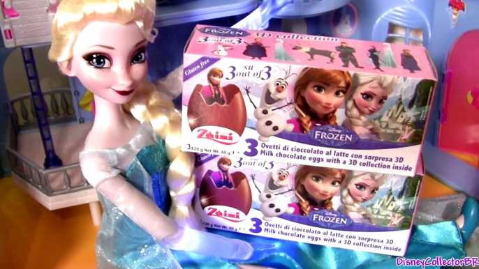 Disney Frozen 3D Surprise Easter Eggs Olaf Elsa Anna Kinder Play Doh Sorpresa Huevos Ovetti