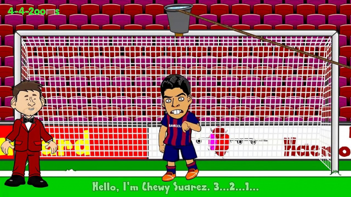 ICE BUCKET CHALLENGE FOOTBALL PLAYERS by 442oons (Ronaldo and friends football cartoon)