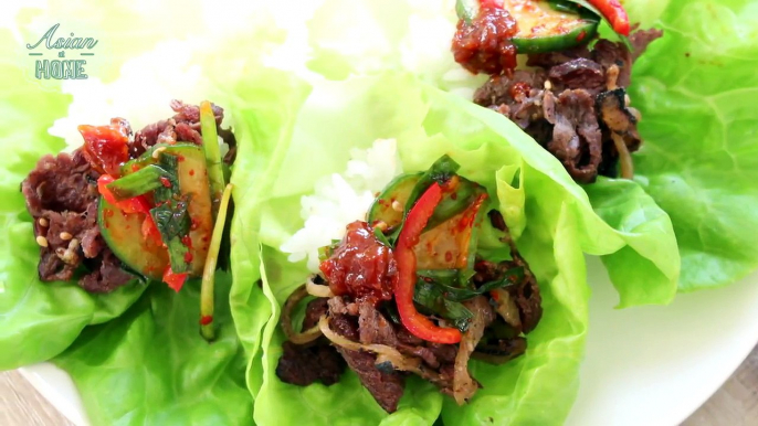 Bulgogi (Korean BBQ Recipe) : Bulgogi Recipe : Grilled Marinated Beef