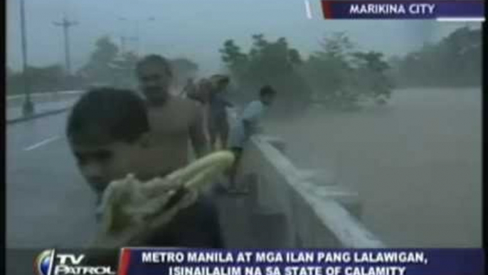 Ondoy hits Metro Manila