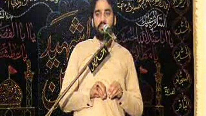 Zakir Waseem Abbas Baloch Baramndgi Taboot Imam Musa Kazim A.S 26 Rajab 2015 at Dhama Syedan Adeyala Road Rwp Part 1