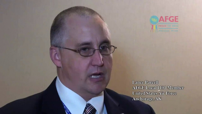 AFGE Local 1101 Member Lance Parcell, United States Air Force - Elmendorf Air Force Base, Alaska