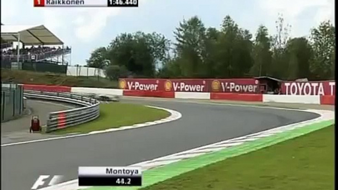 F1 Spa 2005 Qualifying   Juan Pablo Montoya Pole Lap