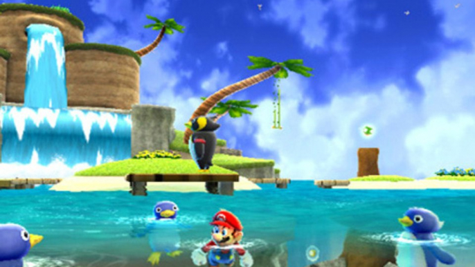 Super Mario Galaxy , 9 ) L'eau ça mouille !