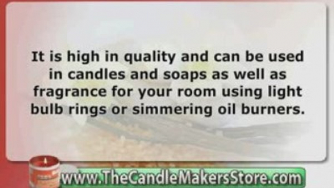 Home Scents For Candles: Vanilla Bean Fragrance