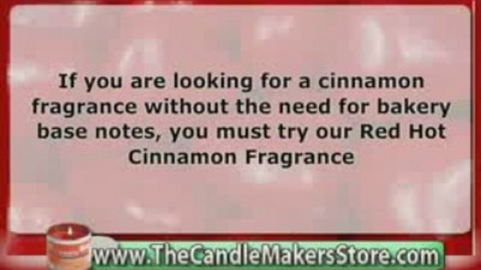 Home Scents For Candles:  Red Hot Cinnamon Fragrance