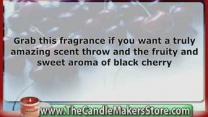 Home Scents For Candles: Black Cherry Fragrance