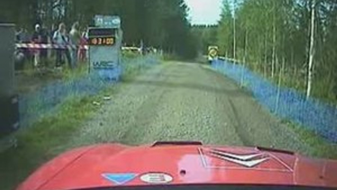 Caméra Embarquée Loeb-Elena Rallye de Finlande 2005