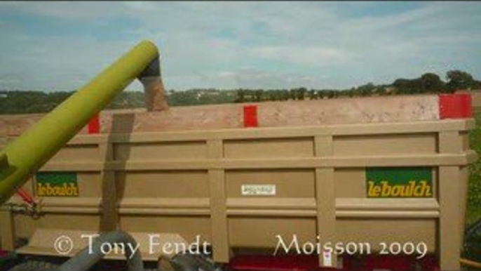 Moisson 2009 En Claas Dominateur 108 S Par Tony Fendt