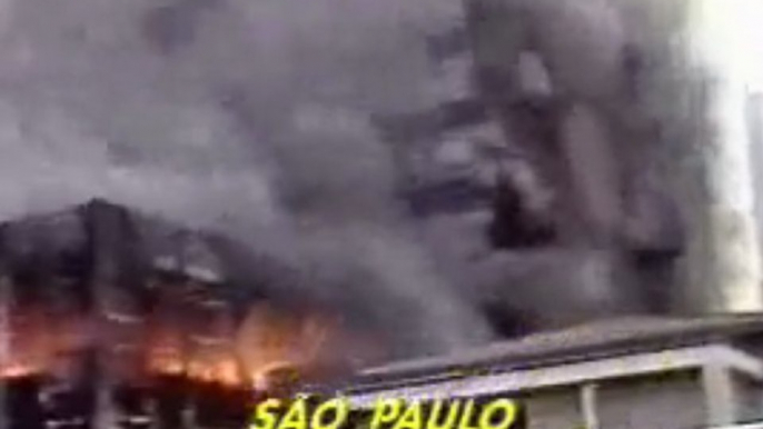 Jornal Nacional (1981) - Incêndio no Grande Avenida