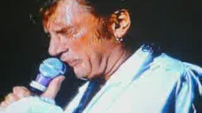 johnny hallyday poeme sur la 7 eme (bercy 92)