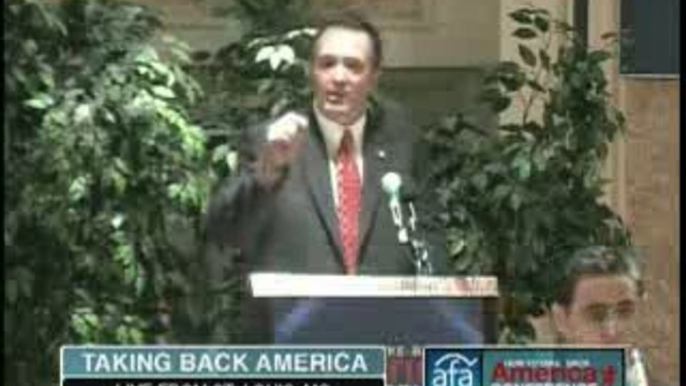 Rep Trent Franks R-AZ Calls Obama an Enemy of Humanity