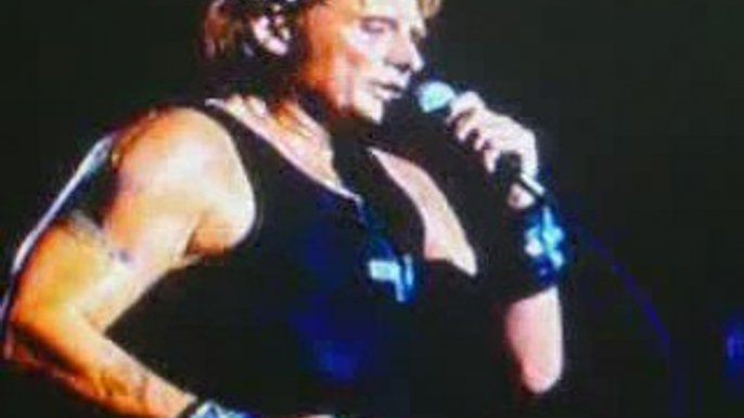 johnny hallyday tien an men(bercy 92)