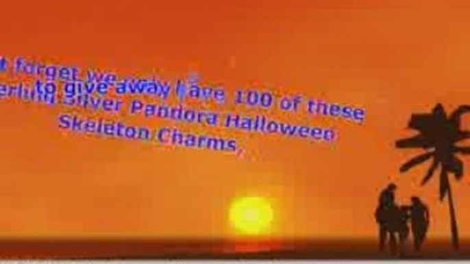 FREE PANDORA CHARMS FOR HALLOWEEN PROMOTION TO 1ST 100 PEOPL