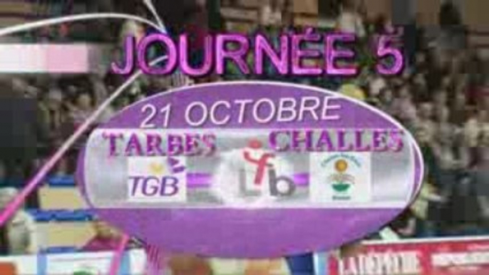 LFB J5 : TARBES / CHALLES 21 OCTOBRE 2009