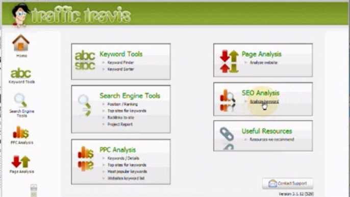 Website SEO Tools: Traffic Travis